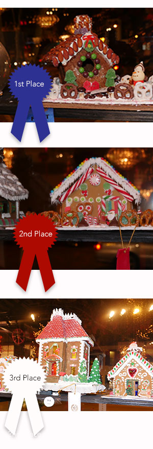 All Chocolate Kitchen's Gingerbread House Competition Award Winners